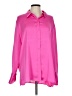 A New Day 100% Polyester Pink Long Sleeve Blouse Size L - photo 1