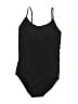 auden Solid Black Bodysuit Size S - photo 1