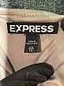 Express 100% Polyester Tweed Silver Casual Skirt Size XS - photo 4