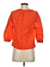 J.Crew 100% Linen Orange 3/4 Sleeve Blouse Size XXS - photo 2