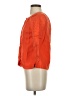 J.Crew 100% Linen Orange 3/4 Sleeve Blouse Size XXS - photo 5