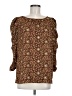 Max Studio 100% Polyester Brown 3/4 Sleeve Blouse Size M - photo 1