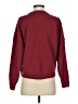 Fabletics Solid Burgundy Sweatshirt Size S - photo 2