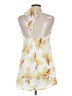 Le Lis 100% Polyester Tropical White Cocktail Dress Size M - photo 2
