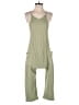 Bearpaw Solid Green Jumpsuit Size 7 - 8 - photo 1