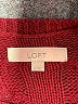 Ann Taylor LOFT Burgundy Pullover Sweater Size M - photo 6
