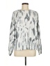 Banana Republic Factory Store Tie-dye Silver Pullover Sweater Size M - photo 1
