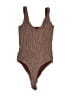 Aura Brown Bodysuit Size M - photo 1