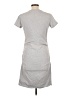 Assorted Brands Solid Gray Casual Dress Size L - photo 2