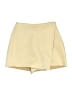 Zara W&B Collection Solid Yellow Skort Size XS - photo 1