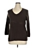 Mercer Street Studio Brown 3/4 Sleeve Top Size XL - photo 1