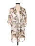 Daniel Rainn 100% Polyester Ivory Kimono Size S - photo 1
