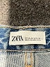 Zara Hearts Blue Jeans Size 2 - photo 4