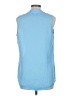 Laundry by Shelli Segal 100% Polyester Blue Sleeveless Blouse Size M (estimated) - photo 2