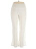 Jones New York Solid White Ivory Active Pants Size XL - photo 1