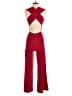 Lulus Solid Red Jumpsuit Size S - photo 2