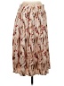 Honey Seed Print Tan Casual Skirt Size S - photo 2