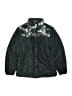 ZeroXposur 100% Polyester Tropical Black Windbreaker Size 8 - photo 1