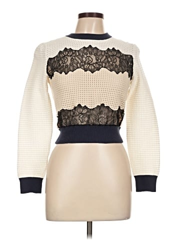 Self-Portrait Turtleneck Sweater (view 1)