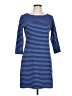 Old Navy Stripes Blue Casual Dress Size L - photo 1