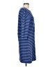 Old Navy Stripes Blue Casual Dress Size L - photo 4