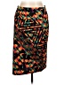 Lularoe Print Orange Casual Skirt Size L - photo 1