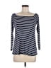 Unbranded Blue 3/4 Sleeve Top Size 6 - photo 1