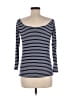 Unbranded Blue 3/4 Sleeve Top Size 6 - photo 2