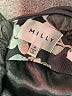 Milly Floral Black Casual Dress Size 4 - photo 6