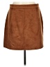 Vero Moda 100% Polyester Solid Brown Casual Skirt Size L - photo 2