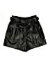 Sanctuary Metallic Black Shorts Size S - photo 1