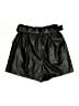 Sanctuary Metallic Black Shorts Size S - photo 2