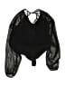 Express 100% Polyester Black Bodysuit Size M - photo 1