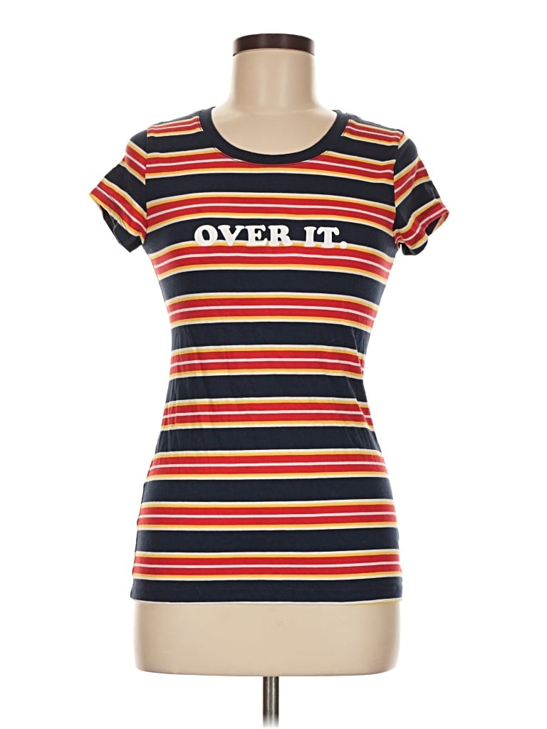 Pre-owned Wound Up Short Sleeve T-shirt In Orange