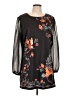 Yumi Black 3/4 Sleeve Blouse Size 10 - photo 1