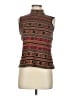 St. John Brown Sleeveless Top Size M - photo 1