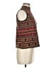 St. John Brown Sleeveless Top Size M - photo 4