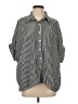 Shein 100% Polyester Stripes Black 3/4 Sleeve Blouse Size 4 - photo 1