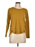 KRISTIN NICOLE Yellow Long Sleeve Top Size L - photo 1