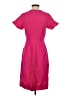 J.Crew 100% Polyester Solid Pink Casual Dress Size 4 - photo 2