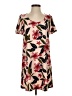 Mango Tropical Tan Casual Dress Size XXS - photo 1