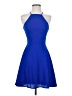 B. Smart Solid Blue Cocktail Dress Size 3 - photo 1