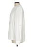 Dex 100% Polyester Solid Ivory Long Sleeve Blouse Size L - photo 5