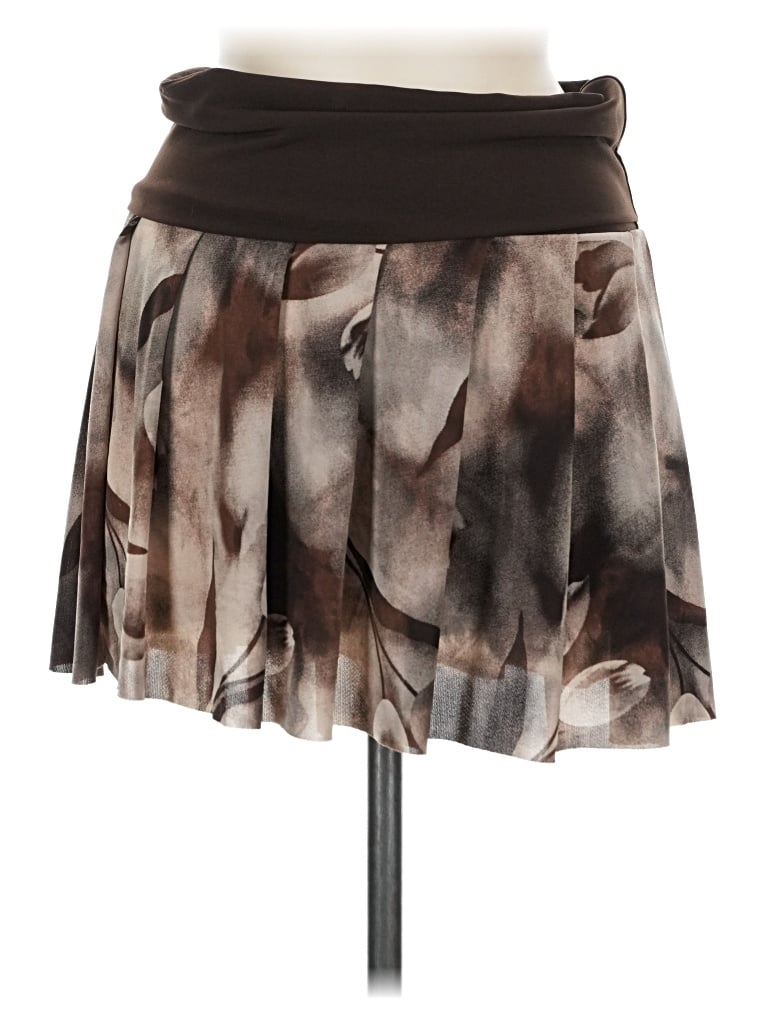 Pre-owned Miss Me Casual Skirt In Brown
