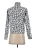 Tahari Animal Print Silver Turtleneck Sweater Size XS - photo 2