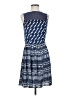 BCBGMAXAZRIA 100% Polyester Print Blue Casual Dress Size XS - photo 1