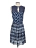 BCBGMAXAZRIA 100% Polyester Print Blue Casual Dress Size XS - photo 2