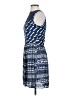 BCBGMAXAZRIA 100% Polyester Print Blue Casual Dress Size XS - photo 5