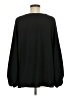 QEARAL 100% Polyester Black Long Sleeve Blouse Size M - photo 2