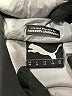 Puma 100% Nylon Silver Gray Raincoat Size M - photo 6